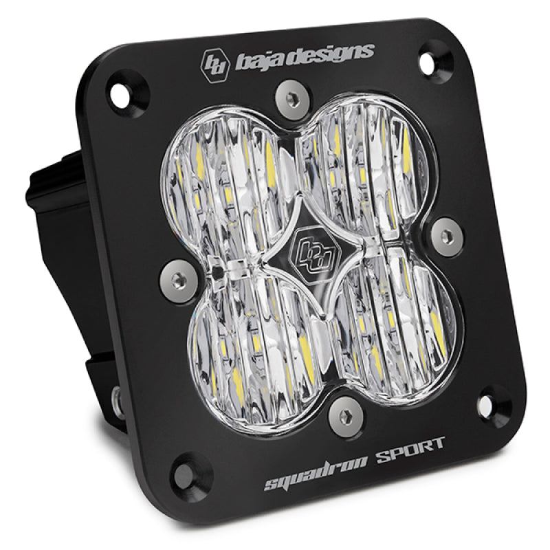 Baja Designs Squadron Sport Black Flush Mount LED Auxiliary Light Pod - Universal 551005 Photo - Primary