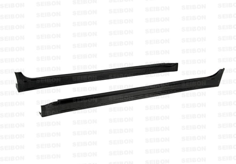 Seibon 08-10 Mitsubishi Evo X Carbon Fiber Side Skirts SS0809MITEVOX-VR Photo - Primary