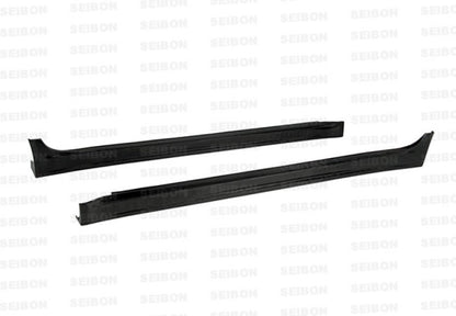 Seibon 08-10 Mitsubishi Evo X Carbon Fiber Side Skirts SS0809MITEVOX-VR Photo - Primary