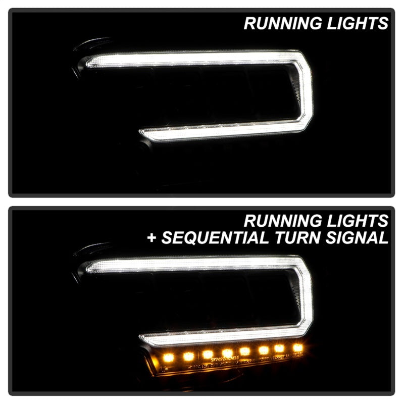 Spyder 16-20 Toyota Tacoma LED Model Only High-Power LED Headlights - Black PRO-YD-TT16LEDAP-BK 5088390 5088390 Photo - Unmounted