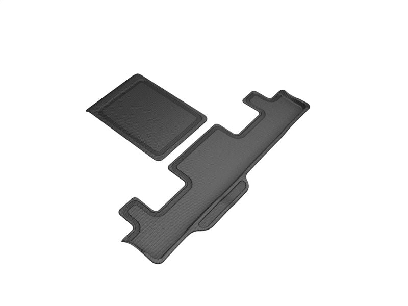 3D MAXpider 2021 Chevrolet Tahoe / GMC Yukon 7-Seats Kagu 3rd Row Floormats - Black L1CH09331509 L1CH09331509 Photo - Primary