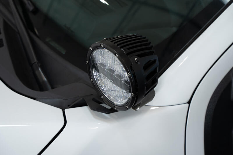 Addictive Desert Designs ADD 2023+ Ford Super Duty F250/350 Ditch Light Brackets AC8101801NA AC8101801NA Photo - Mounted