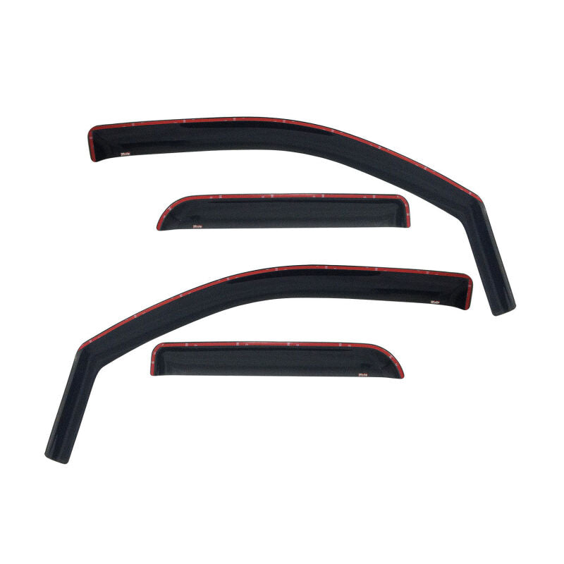 Westin 2014-2018 Chevy Silverado 1500 Dbl Cab Wade In-Channel Wind Deflector 4pc - Smoke 72-39417 72-39417 Photo - Primary