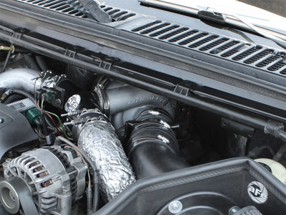aFe BladeRunner Street Series Turbocharger: Ford Diesel Trucks 99-03 V8-7. 46-60070 Photo - Mounted