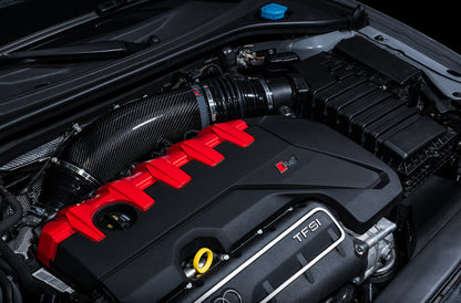 AWE Tuning Audi RS3 / TT RS S-FLO Closed Carbon Fiber Intake 2660-15050 2660-15050 Photo - Mounted