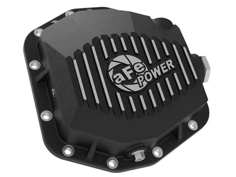 aFe Pro Series Rear Differential Cover Black (Dana M220) Jeep Wrangler (JL 46-71000B Photo - Unmounted
