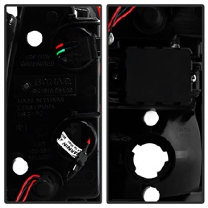 Spyder Chevy Suburban/Tahoe 1500/2500 00-06 LED Tail Lights Red Clear ALT-YD-CD00-LED-RC 5001542 5001542 Photo - Unmounted