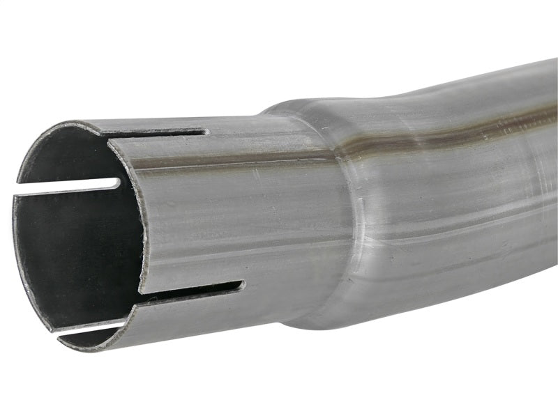 aFe Loop-Delete Down-Pipe, Twisted Steel, 2-1/2in, 409 Stainless Steel 48-48024 Photo - Unmounted