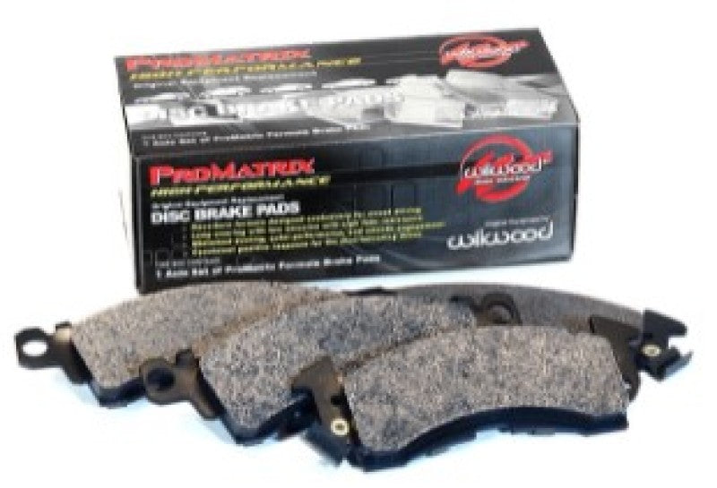 Wilwood Pad Set Promatrix D1336 150-D1336K 150-D1336K User 1