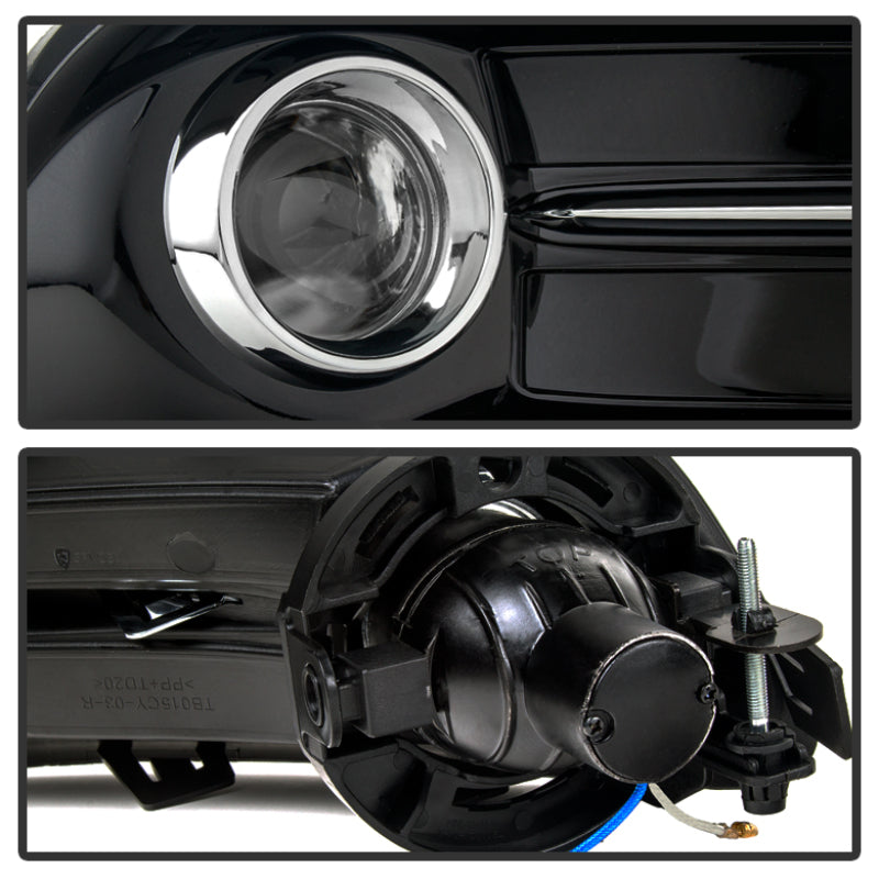Spyder Dodge Dart 2013-2015 OEM Fog Light W/Universal Switch- Clear FL-DDART2013-C 5080455 5080455 User 1
