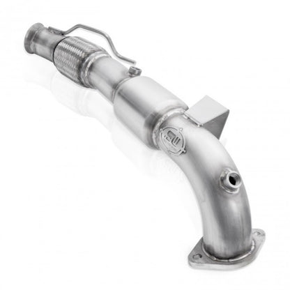 Stainless Works 2016-18 Ford Focus RS 3in High-Flow Cats Downpipe Factory Connection FCRS16DPCAT FCRS16DPCAT User 1