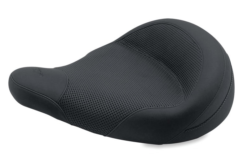 Mustang Motorcycle Mustang 83-21 Harley Electra Glide,Rd King Police Std Touring Solo Seat Textured - Black 76455 76455 Photo - Primary