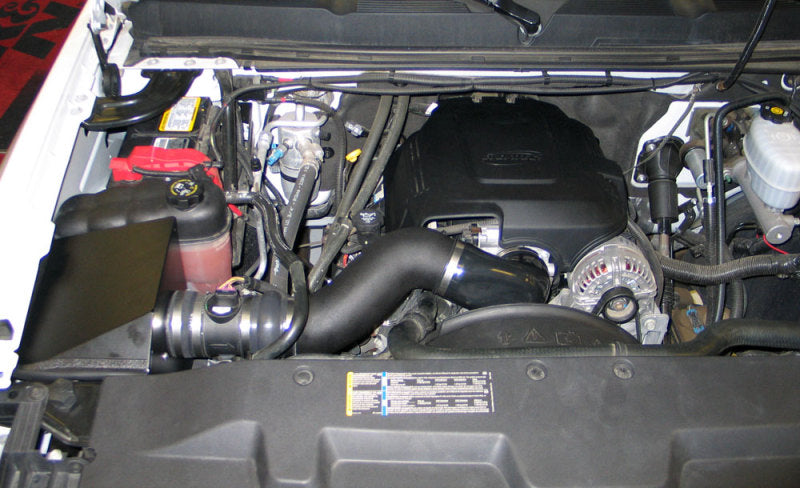 K&N Engineering 07-08 GM P/U 6.0L Air Intake Kit KNE57-3067 57-3067 Photo - Mounted