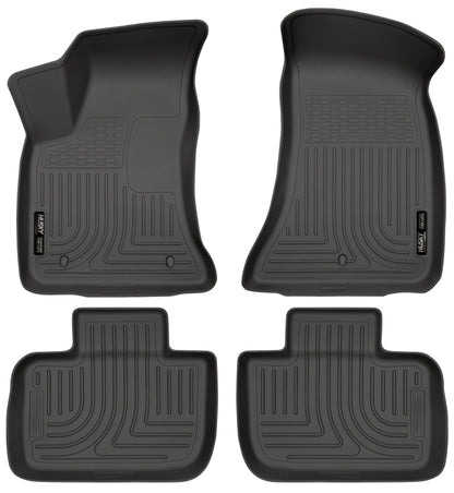 Husky Liners 11-12 Dodge Charger/Chrysler 300 WeatherBeater Combo Black Floor Liner 98061 Photo - Primary