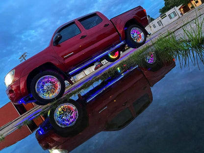 ORACLE Lighting Oracle LED Illuminated Wheel Rings - ColorSHIFT Dynamic - ColorSHIFT - Dynamic 4215-332 4215-332 Photo - lifestyle view