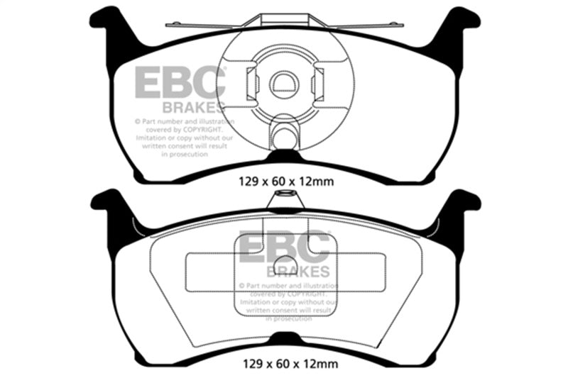 EBC Disc Brake Pad Set DP31504C Photo - Primary
