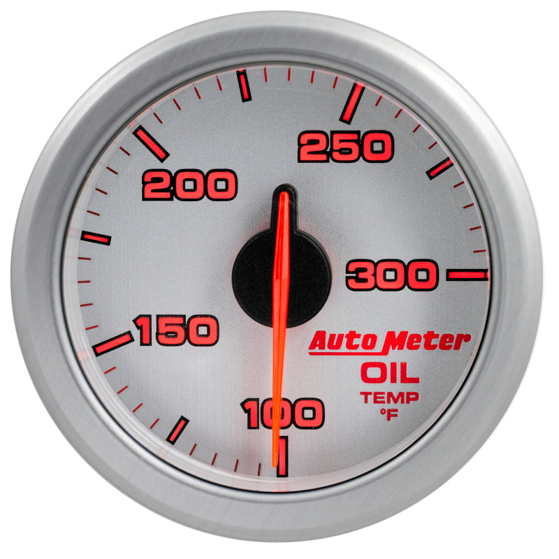 Autometer 2-1/16" Oil Temp, 100-300`F, Airdrive, Silver 9140-UL User 3