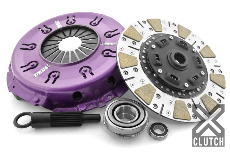 XCLUTCH 87-89 Chrysler Conquest TSi 2.6L Stage 2 Cushioned Ceramic Clutch Kit XKMI24005-1C XKMI24005-1C Photo - Primary