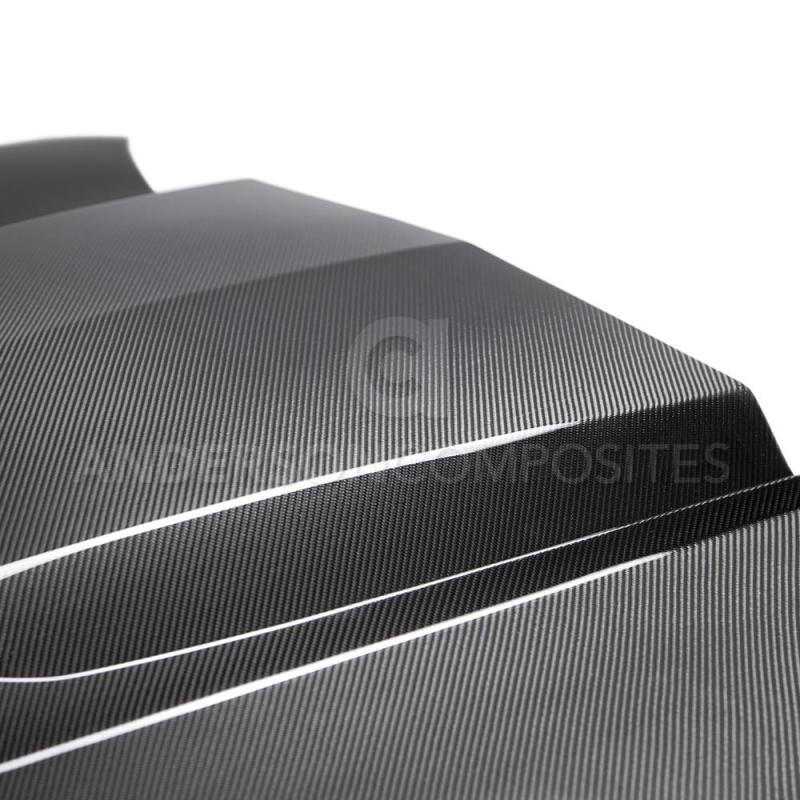 Anderson Composites 2016+ Type-AZ Camaro Double Sided Fiber Hood AC-HD16CHCAM-AZ-DS AC-HD16CHCAM-AZ-DS User 4