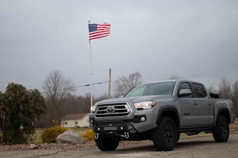 Fishbone Offroad 2016+ Toyota Tacoma Center Stubby Front Bumper FB21311 FB21311 Photo - lifestyle view