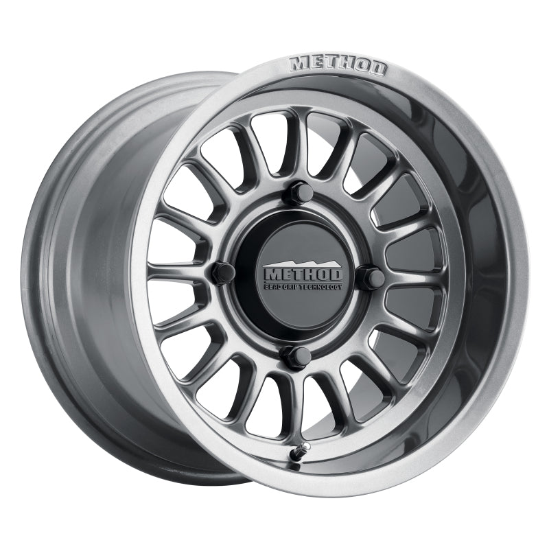 Method Race Wheels MR411 Wheel Gloss Titanium 14x7 +13 4x136 MR41147047843 Photo - Close Up
