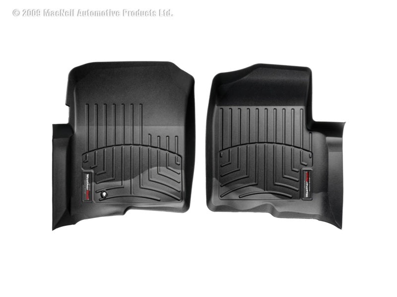 WeatherTech 04-08 Ford F150 Regular Cab Front FloorLiner - Black 440051 Photo - Primary