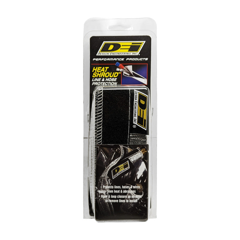 DEI Heat Shroud 2-1/2in x 3ft - Aluminized Sleeving-Hook and Loop Edge 10487 10487 Photo - Unmounted