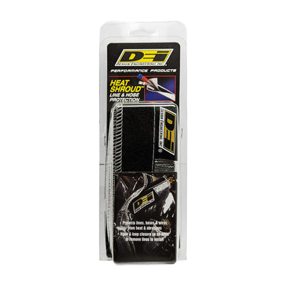 DEI Heat Shroud 2-1/2in x 3ft - Aluminized Sleeving-Hook and Loop Edge 10487 10487 Photo - Unmounted