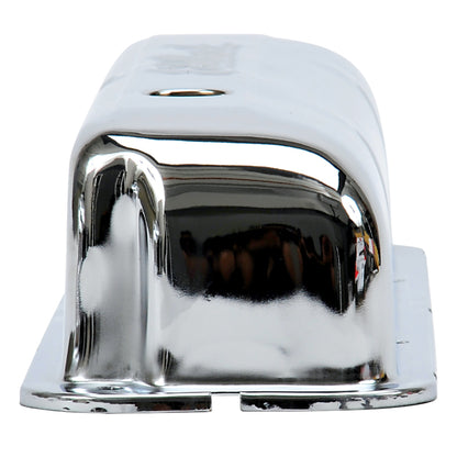 Edelbrock Valve Cover, Signature Series, Ford, 1958-1976 FE V8, Chrome 4462 Photo - out of package