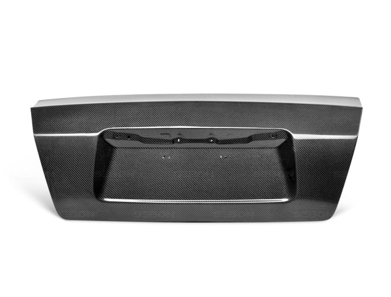 Seibon Carbon Fiber Trunk Lid For 2008-2014 Subaru WRX/STi 4DR TL0809SBIMP4D-OE Photo - Primary
