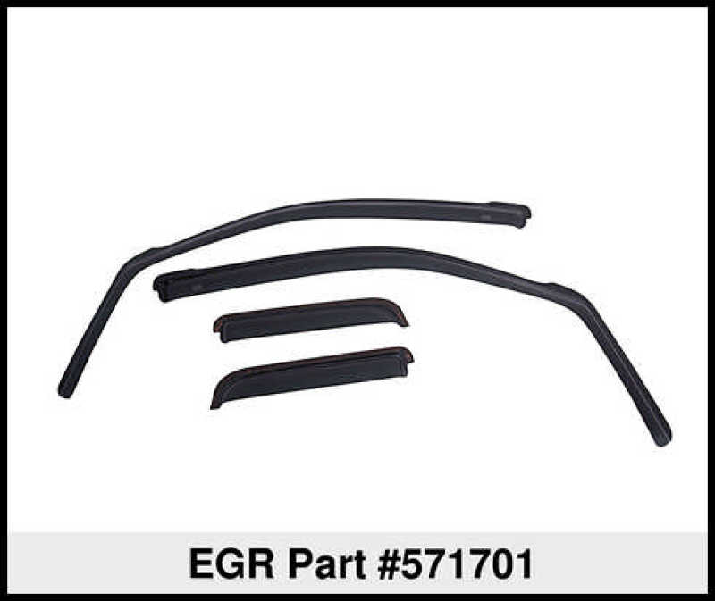 EGR 07+ Chev Suburban/GMC Yukon XL In-Channel Window Visors - Set of 4 (571701) 571701 571701 Thumbnail