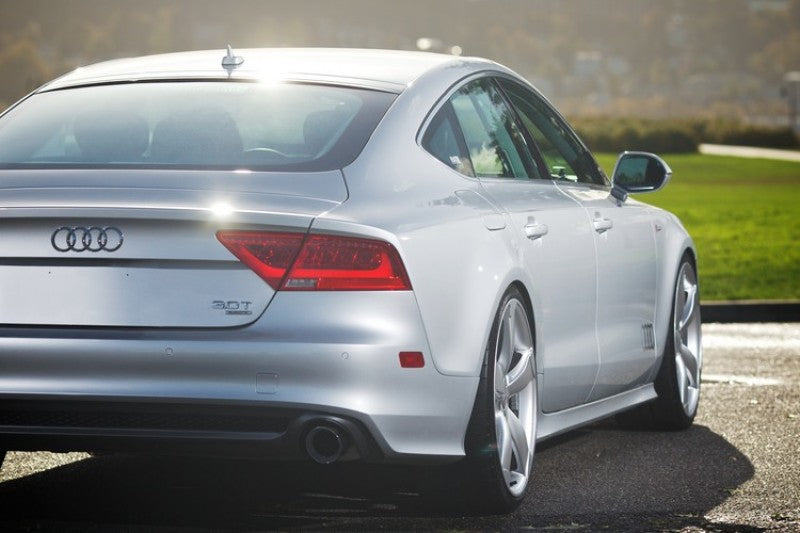 AWE Tuning Audi C7 A7 3.0T Touring Edition Exhaust - Dual Outlet Diamond Black Tips 3015-33064 3015-33064 Photo - Mounted