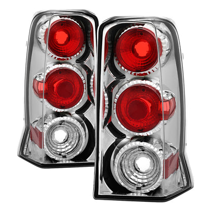 Spyder Cadillac Escalade SUV (Not EXT)02-06 Euro Style Tail Lights Chrome ALT-YD-CE02-C 5001603 5001603 Photo - Primary