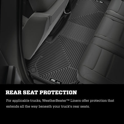 Husky Liners 19-20 Ram 2500/3500 Crew Cab Weatherbeater 2nd Seat Floor Liner - Black 14101 14101 Photo - in package