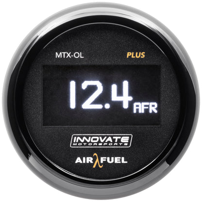 Innovate MTX-OL PLUS Wideband Digital Air/Fuel Ratio OLED Gauge Kit 8ft w/O2 Sensor 39350 39350 Photo - Primary