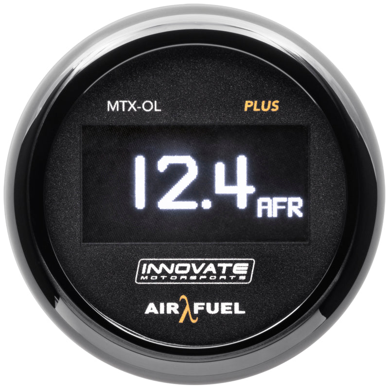 Innovate MTX-OL PLUS Wideband Digital Air/Fuel Ratio OLED Gauge Kit 8ft w/O2 Sensor 39350 39350 Photo - Primary