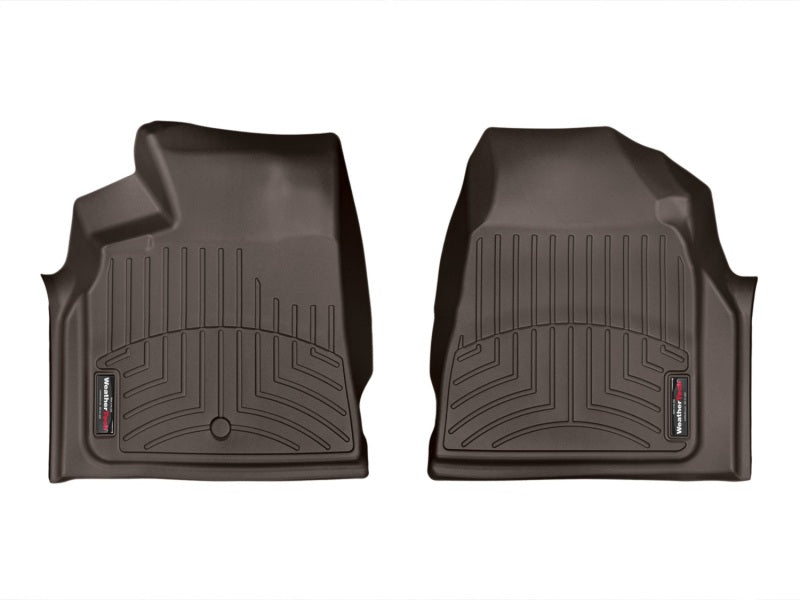 WeatherTech 2008 Buick Enclave Front FloorLiners - Cocoa (Fits Vehicles w/ Post Retention) 477021 477021 Photo - Unmounted