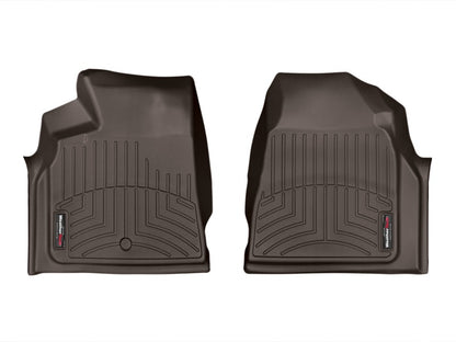 WeatherTech 2008 Buick Enclave Front FloorLiners - Cocoa (Fits Vehicles w/ Post Retention) 477021 477021 Photo - Unmounted