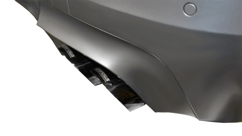 Corsa 12-13 BMW M5 F10 Black Sport Axle-Back Exhaust 14934BLK 14934BLK Photo - Mounted