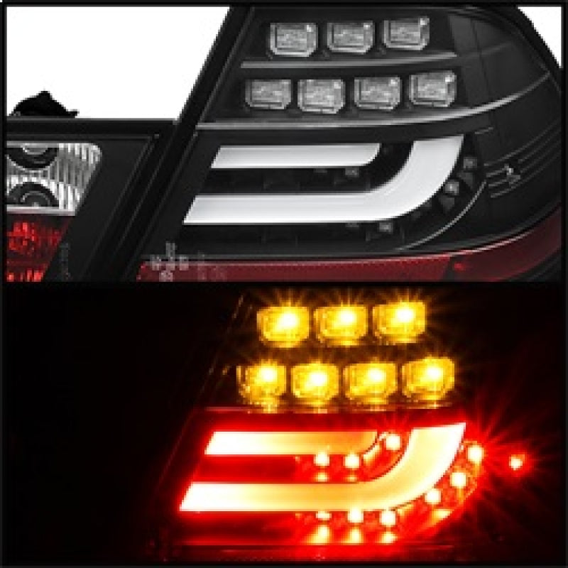 Spyder BMW E46 00-03 2Dr Coupe Light Bar LED Tail Lights Blk ALT-YD-BE4600-LBLED-BK 5073815 5073815 Photo - Unmounted