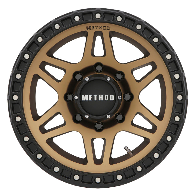 Method Race Wheels MR312 Wheel Method Bronze / Black Street Loc 18x9 +18 8x6.5 MR31289080918 Photo - Close Up