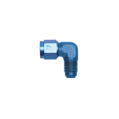 Russell 90° Female AN To Male AN (Blue Finish) 614806 Photo - Primary