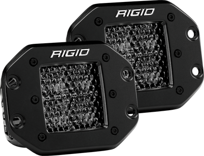 Rigid Industries D2 - Midnight Edition Flush Mount Pair 212513BLK User 2