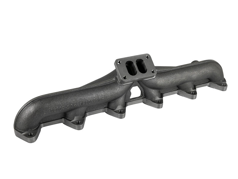 aFe Power BladeRunner Ported Ductile Iron Exhaust Manifold 94-98 Dodge Diesel Trucks L6-5.9L (td) 46-40044-1 46-40044-1 Photo - Unmounted