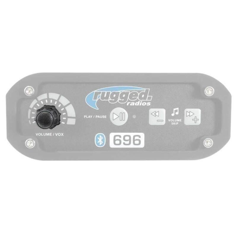 Rugged Radios Replacement Volume and VOX Knob Set for 696 696 Plus and STX Intercoms KNOBS-RRP696 KNOBS-RRP696 Photo - Primary