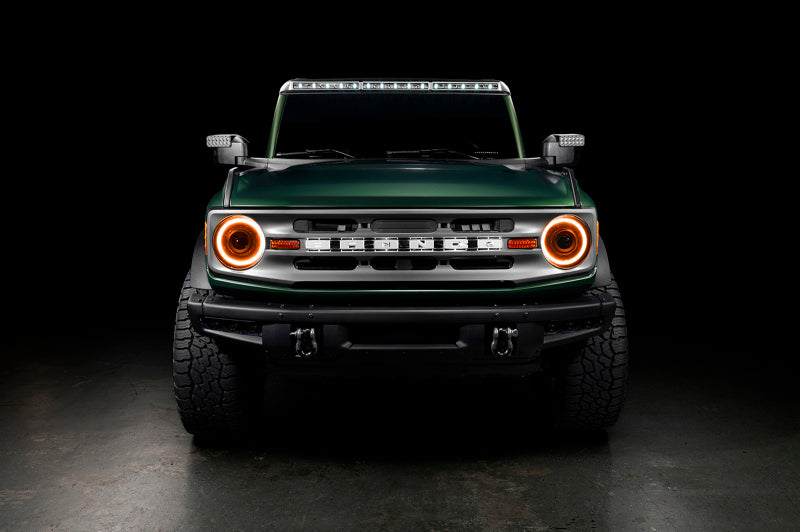 ORACLE Lighting Oracle 2021+ Ford Bronco Oculus  Bi-LED Projector Headlights - Amber/White Switchback 5886-023 5886-023 Photo - lifestyle view