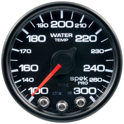 Autometer Spek-Pro - Nascar 2-1/16in Water Temp 100-300F Bcb Ecu P54632 P54632 User 1