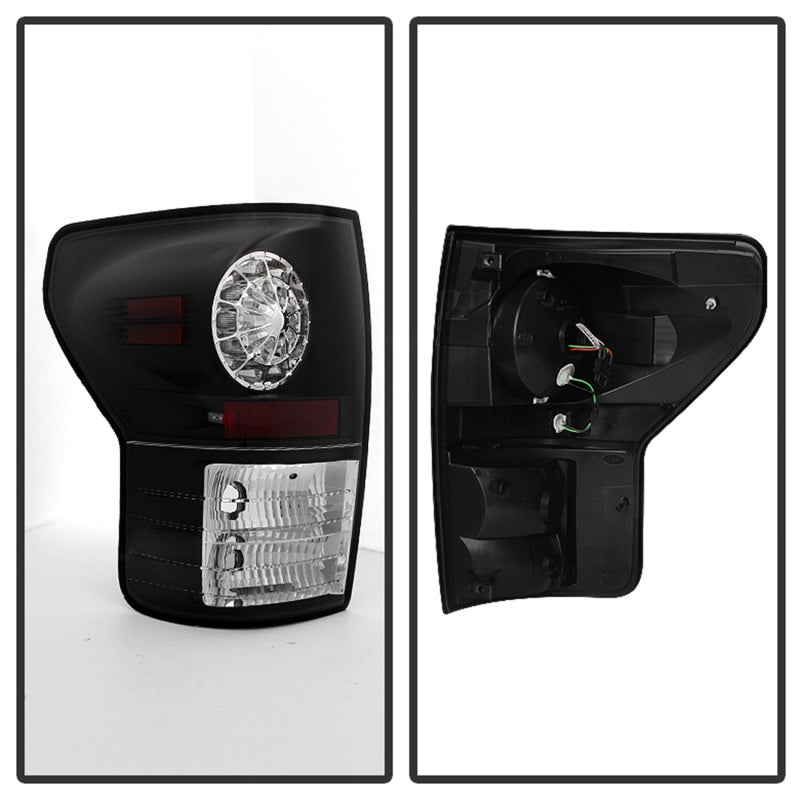 Spyder Toyota Tundra 07-13 LED Tail lights Black ALT-YD-TTU07-LED-BK 5029584 5029584 Photo - Unmounted