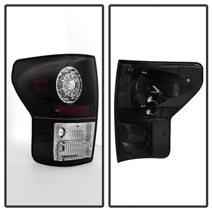 Spyder Toyota Tundra 07-13 LED Tail lights Black ALT-YD-TTU07-LED-BK 5029584 5029584 Photo - Unmounted