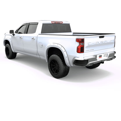 EGR 2023+ Chevrolet Silverado 1500 Bolt-On Look Fender Flares - Summit White (Set of4) 791654-GAZ 791654-GAZ Photo - Mounted